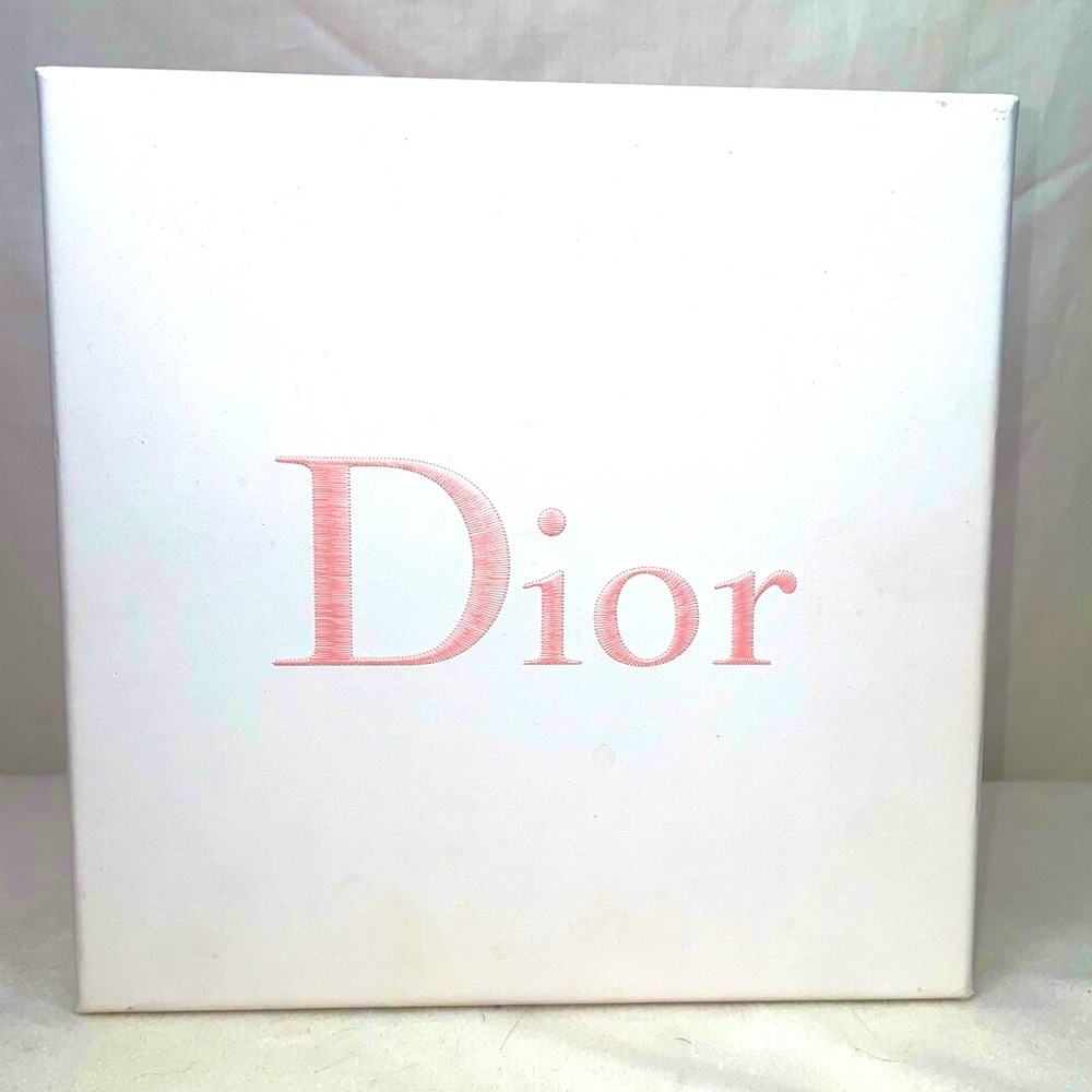 Dior Pink and White 8”x8” Gift Box